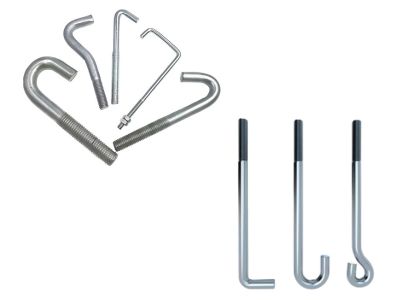 J, I, L-Type Foundation & Anchor Bolts